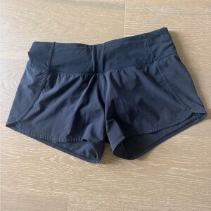 Women's Black Lululemon Shorts